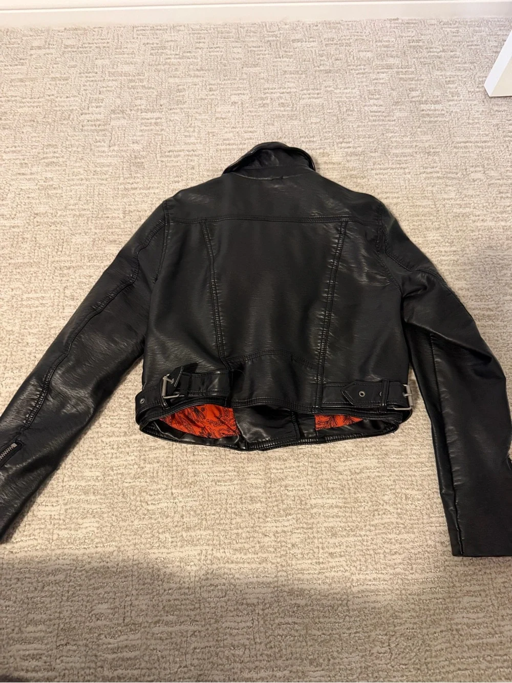 FREE PEOPLE LEATHER JACKET